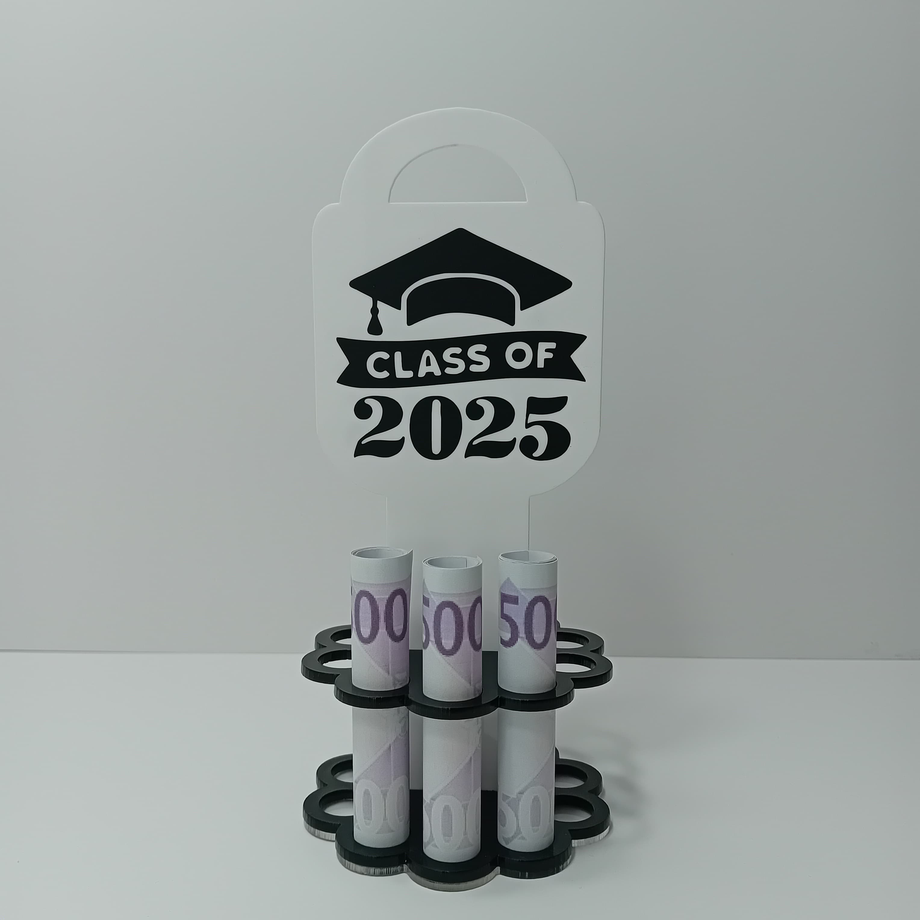 Graduation acrylic money card stand