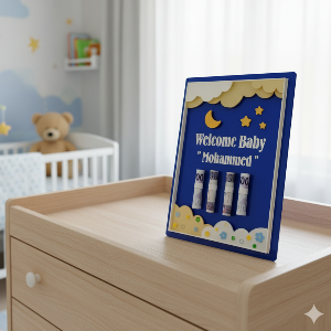 baby boy acrylic stand