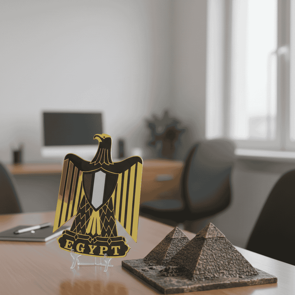 Egypt Logo Acrylic stand or wall hang