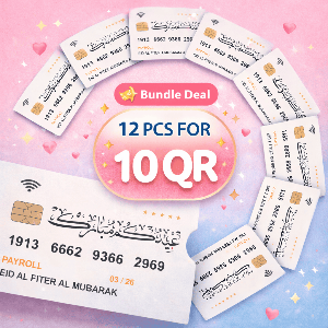 Offer 12 pcs Eid cards Ediyah