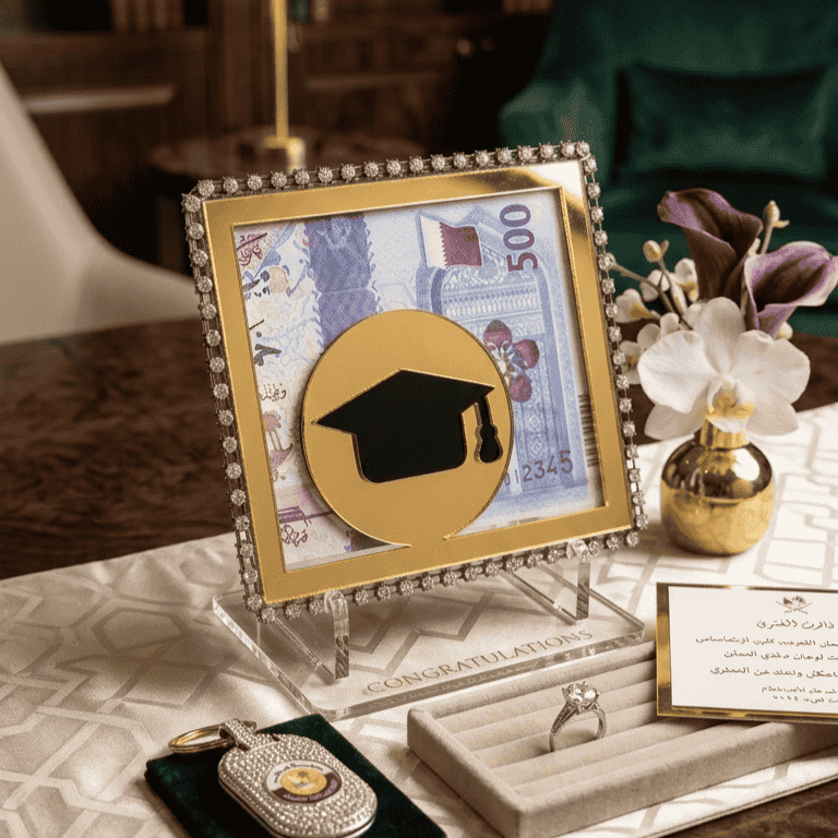 Graduation money card