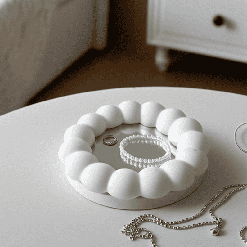 Gypsum Acrylic mirorr Silver